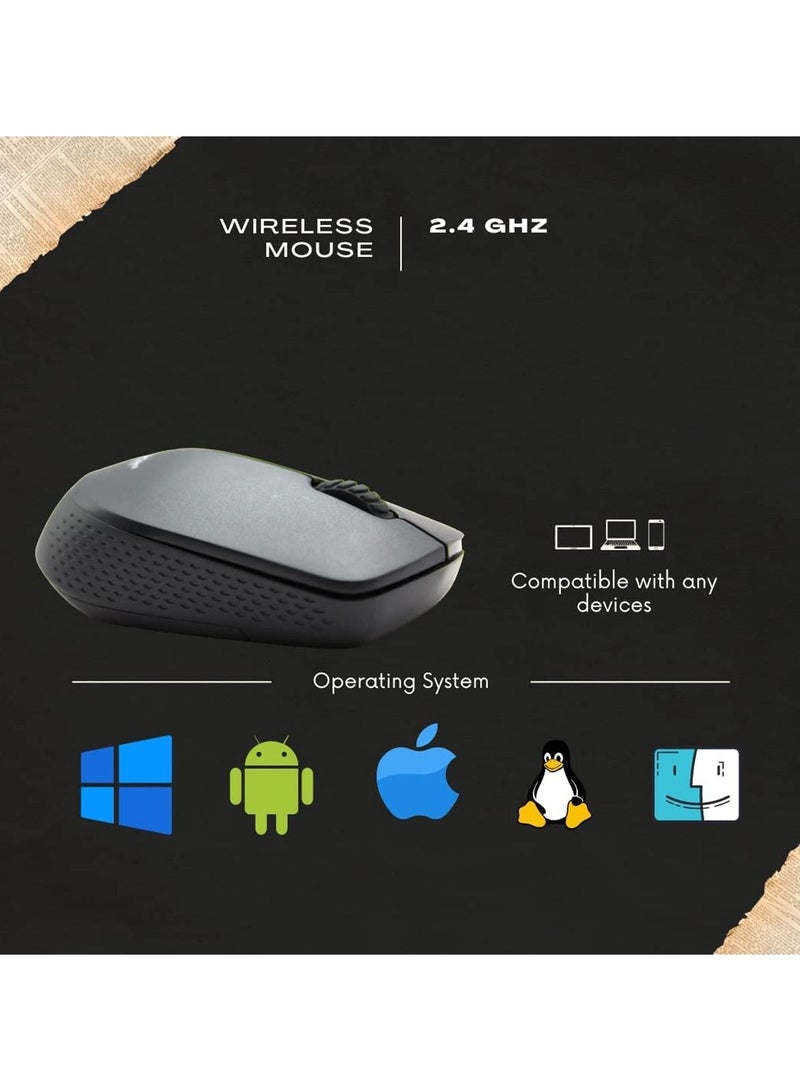 GF-2800 ماوس لاسلكي مع مستقبل نانو صغير - Image 2