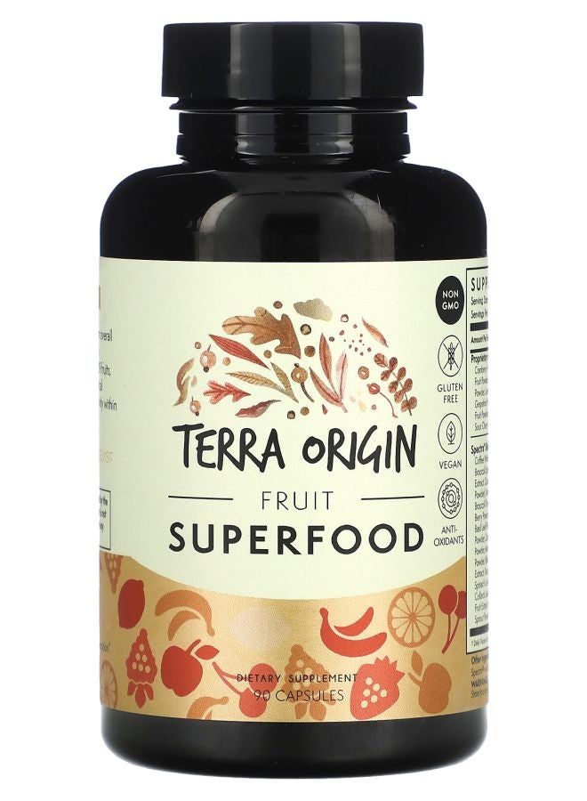 Terra Origin Fruit Superfood 90 Capsules