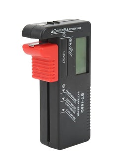 Quick Sense Digital Battery Tester For AAA /AA/C/D/9V/1.5V, Household Battery Checker Tester For Small Batteries Button Cell (Model: Bt-168D) - Battery Powered, Black