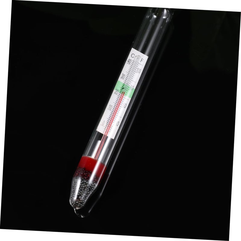 2pcs Aquarium Hydrometer Salt Water Meter Salinimeter Glass Floating Areometer - Image 4