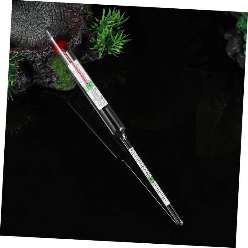 2pcs Aquarium Hydrometer Salt Water Meter Salinimeter Glass Floating Areometer - Image 3