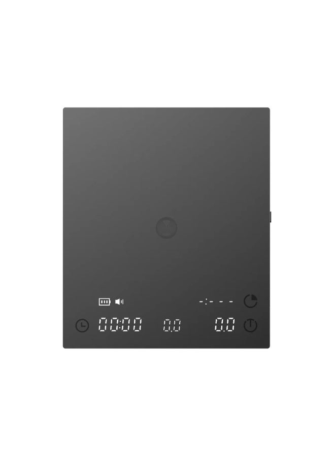 TIMEMORE Mirror Basic 3 Coffee Scale, 2000g Capacity, 0.1g Precision, USB-C Rechargeable Digital Brewing Scale, Black - Image 5