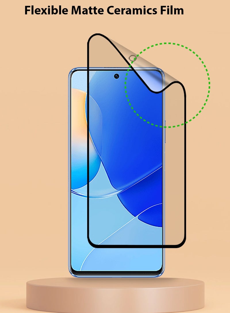 Techie 9D Matte Ceramic Screen Protector Film for Huawei Nova 9 SE – Smooth Feel Anti Fingerprint Bubble Free - Image 4