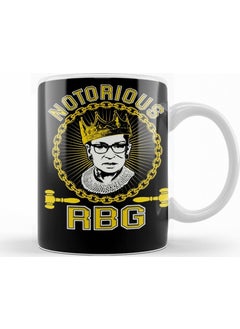 Print Shop Notorious RBG Ruth Bader Ginsburg Supreme Mug Porcelain