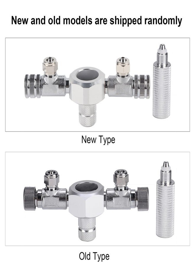 زيروديس منظم توزيع ثاني أكسيد الكربون لحوض السمك من زيروديس، صمام إبرة دقيق من سبائك الألومنيوم لحوض السمك، منظم ثاني أكسيد الكربون ثنائي الاتجاه لحوض السمك والنباتات - Image 4