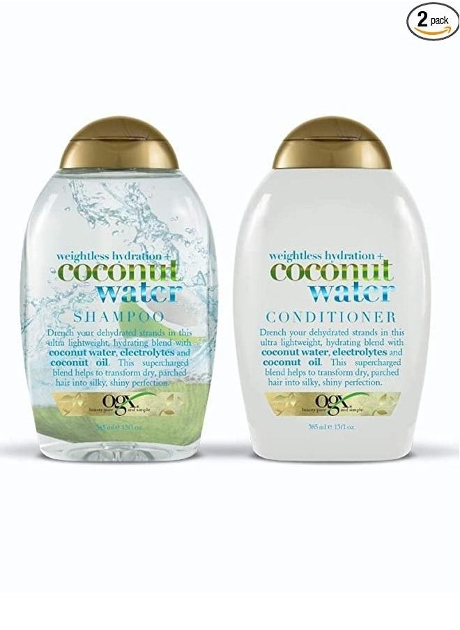 Coconut Water Shampoo and Conditioner sets 770ml
