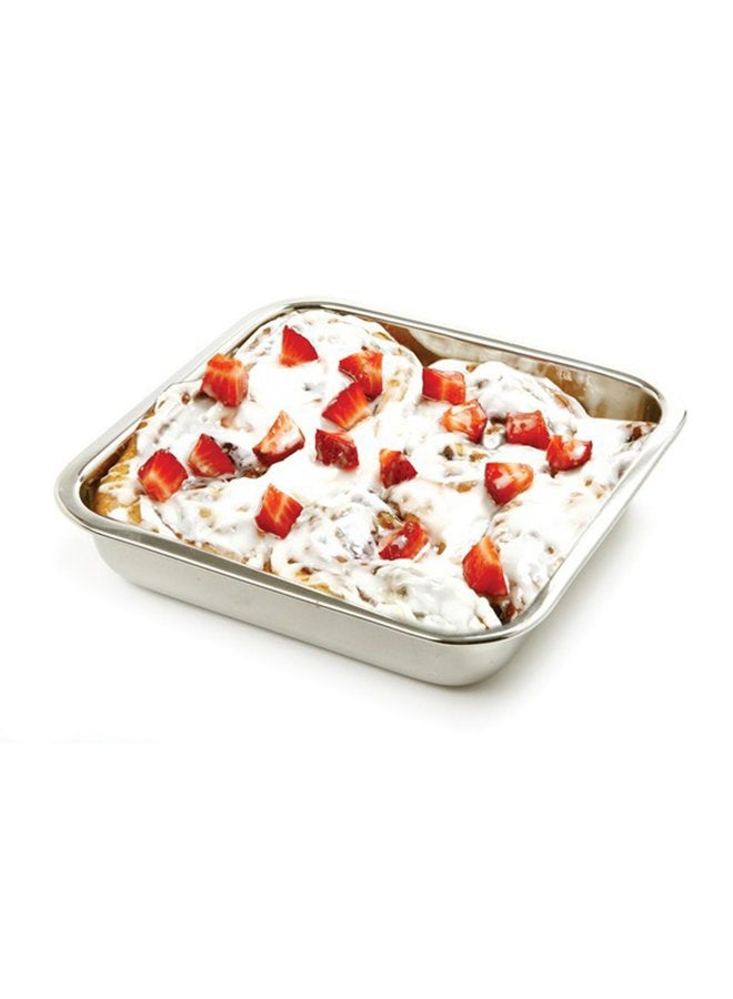 Norpro Stainless Steel Cake Pan 7.5-Inch Square 3814 - Image 3