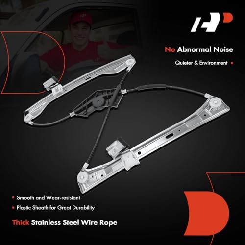 A-Premium Power Window Regulator Without Motor Compatible with Mercedes-Benz W204 W212 S212 C230 C250 C300 C350 C63 AMG E350 E550 E63 AMG Front Left - Image 4