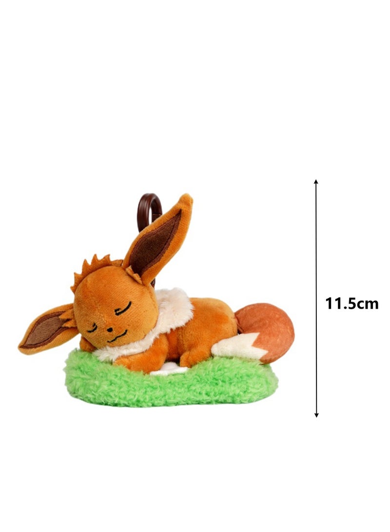 11.5cm Creative Cute Plush Keychain Cute Backpack Pendant Suitable For Wallet Key Ring Decoration  - Image 2