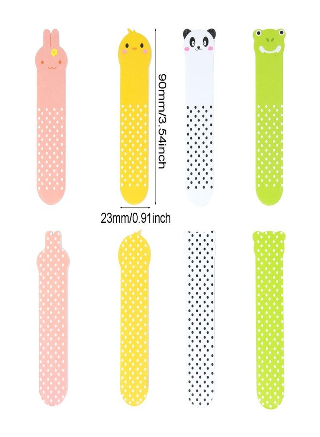 Honbay 40PCS Mini Nail Files Cute Animal Pattern Fingernail Buffers Emery Boards Double Sides Nail Sharping Tool for Home and Professional Salon Use (4 Style) - Image 2