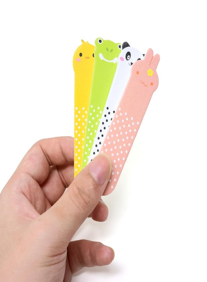 Honbay 40PCS Mini Nail Files Cute Animal Pattern Fingernail Buffers Emery Boards Double Sides Nail Sharping Tool for Home and Professional Salon Use (4 Style) - Image 4