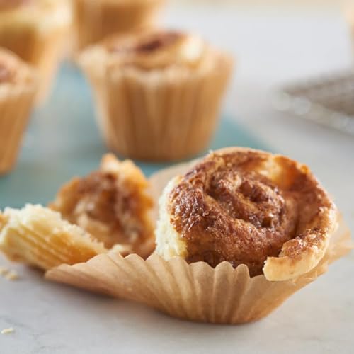 PaperChef Natural Release Coated Parchment Baking Cups (60-Cups Large) - Image 4