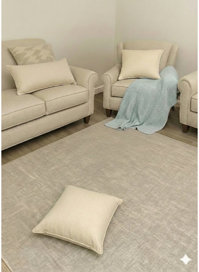 SleepLand Beige guest and trip package, consisting of a mattress, blanket, pillow, and pillowcase - Image 5