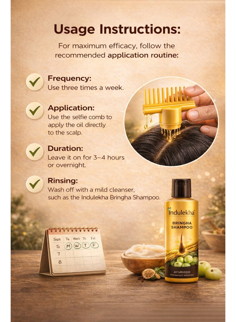 إندوليكا زيت برينغا الأيورفيدي 100 مل - Image 5