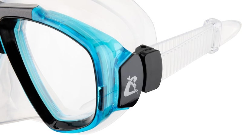 Cressi Focus Diving Mask - Light Blue - Image 2