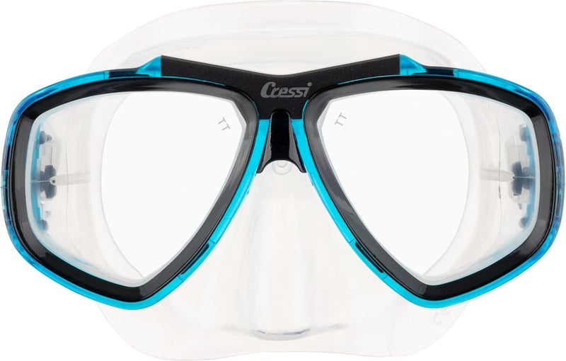 Cressi Focus Diving Mask - Light Blue - Image 3