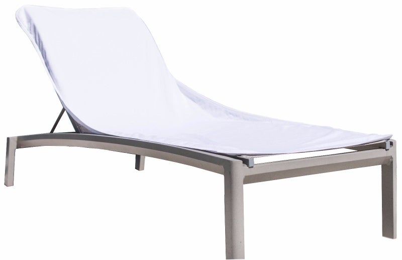 Black & White Brands 100 Turkish Cotton Chaise Lounge Cover 30x85 White Terry Towel Absorbent QuickDry with Fitted Pocket EcoFriendly Spa Pool Beach Resort Use 