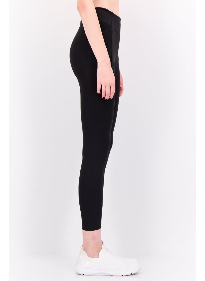 PUMA Women Sportwear Fit Brand Logo Training Leggings, Black  - Image 2