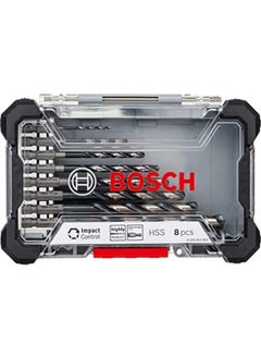 Set Drill Set Impact Impact Control Hss | 8-Piece Set Bohrmaschienen | Spiral Drill Bit Set