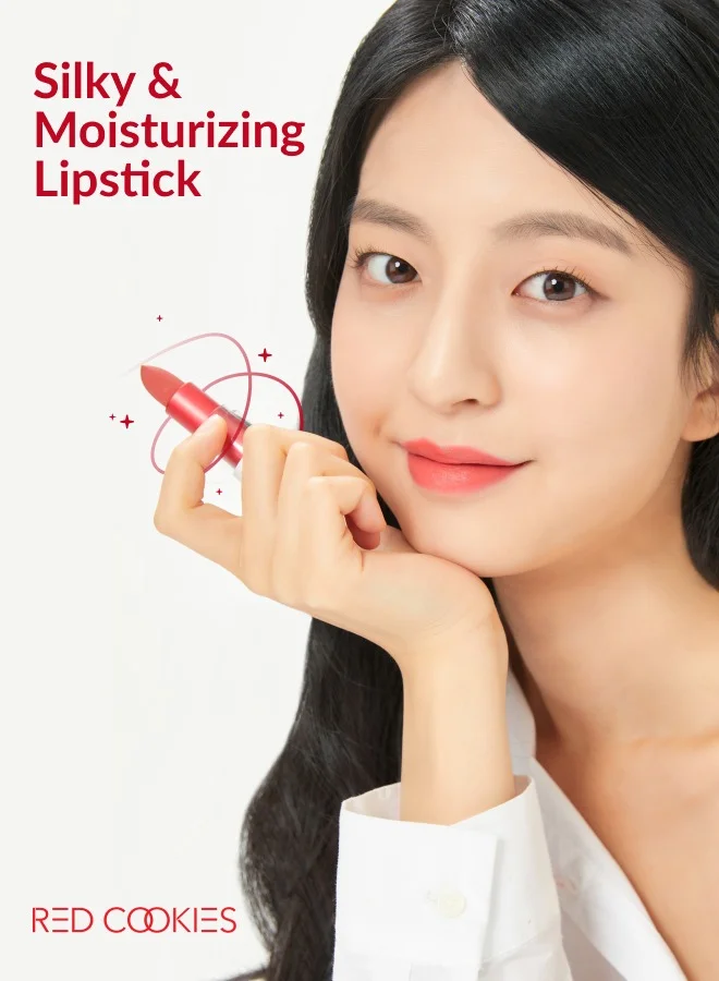 RED COOKIES Korean Marshmallow Powder Lipstick - Shade: A3 Nature Belle
