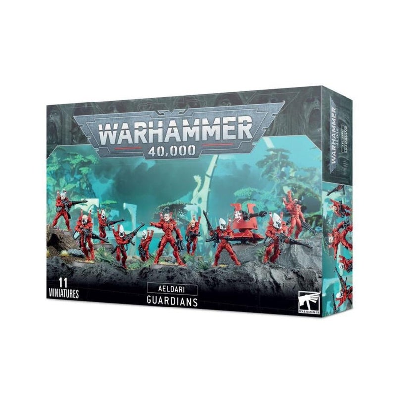 Games Workshop Warhammer 40k - Aeldari Gardiens, Black - Image 2