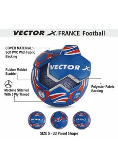 France Machine  Football, Size: 5 - pzsku/Z324ABABF338CBAC13BD2Z/45/_/1701347645/68b1d74e-4cf7-40fa-afbd-ddb8e1ff39e5