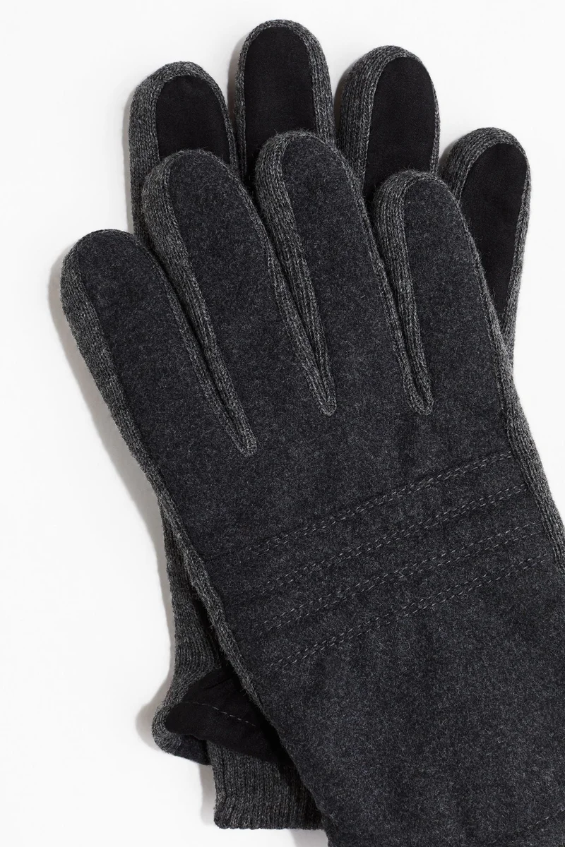 H&M Wool-blend gloves