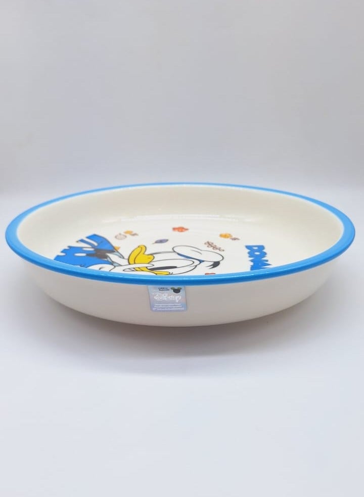 Disney Donal Duck Cartoon Children's Plate Ceramic Household Cutlery Mini Cute Kitchen Plate Single Pcs - Image 5