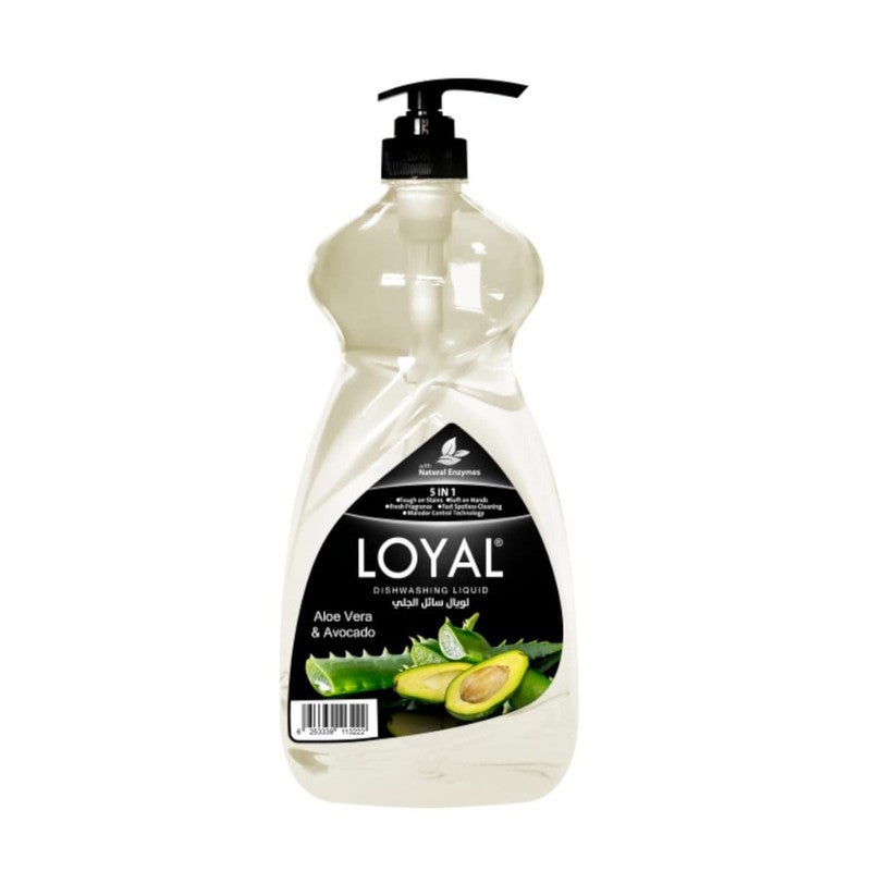 loyal سائل غسيل الصحون بالألوة فيرا والأفوكادو 1500 مل