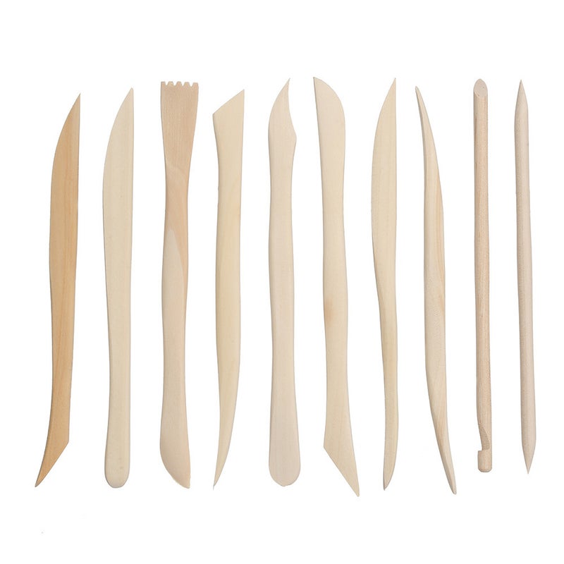 Pottery Tool Set Multi-Size Clay Sculpting Knives 10 pieces of clay tools 