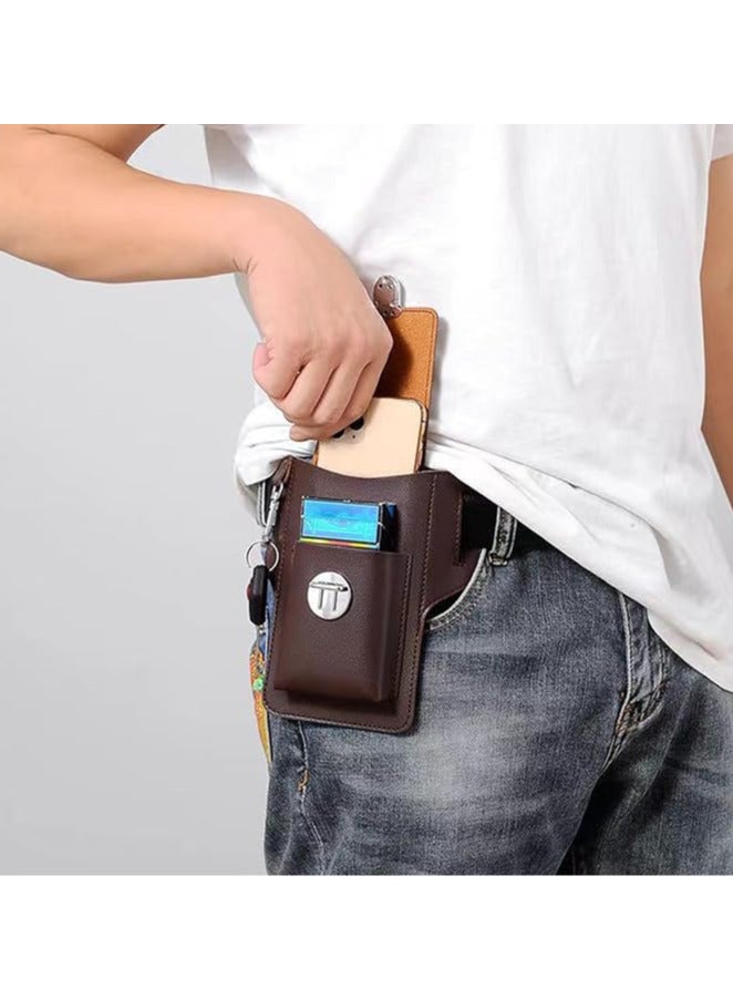 ROKO Waist Pack , Mobile Phone Belt Pouch，black - Image 2