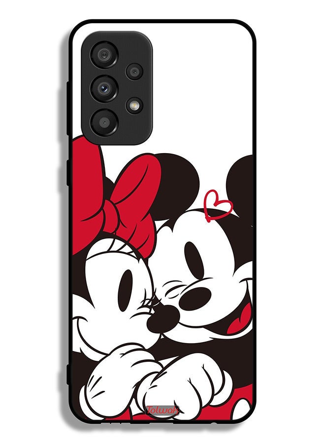 Tolwak Samsung Galaxy A33 5G Protective Case Cover Mickey Mouse - Image 1