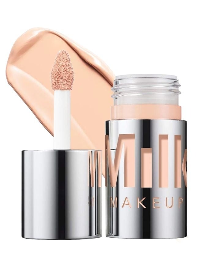 ميلك ميكب خافي عيوب سائل مرطب من ميلك ميك أب بحمض الهيالورونيك - 3N - لون فاتح جدًا مع درجات لونية محايدة، 8.5 مل | خافي عيوب كريمي طويل الأمد بتغطية كاملة - Image 1