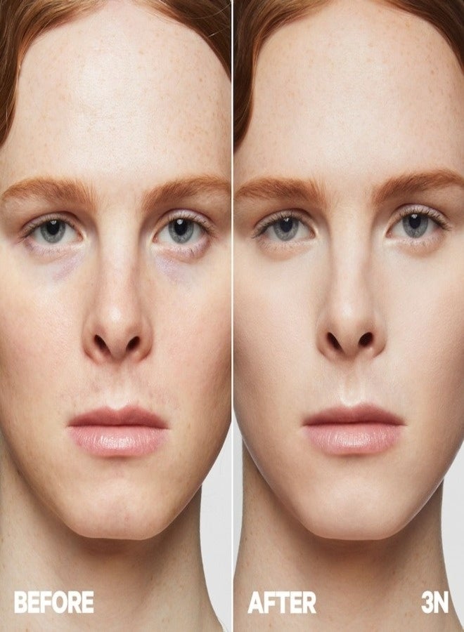 ميلك ميكب خافي عيوب سائل مرطب من ميلك ميك أب بحمض الهيالورونيك - 3N - لون فاتح جدًا مع درجات لونية محايدة، 8.5 مل | خافي عيوب كريمي طويل الأمد بتغطية كاملة - Image 3