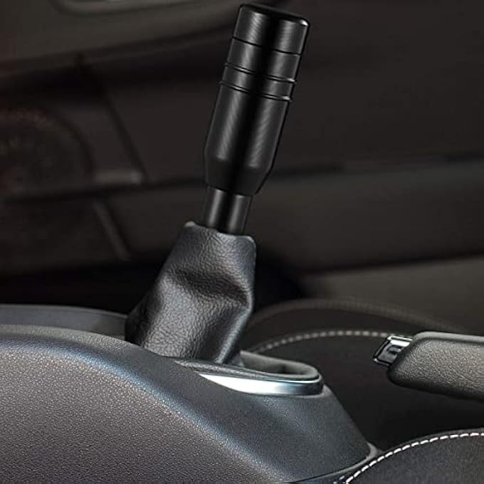 Unity Automatic Car Stick Shift Knob Cover Lever Universal Fit Black Random Color of Screws - Image 4