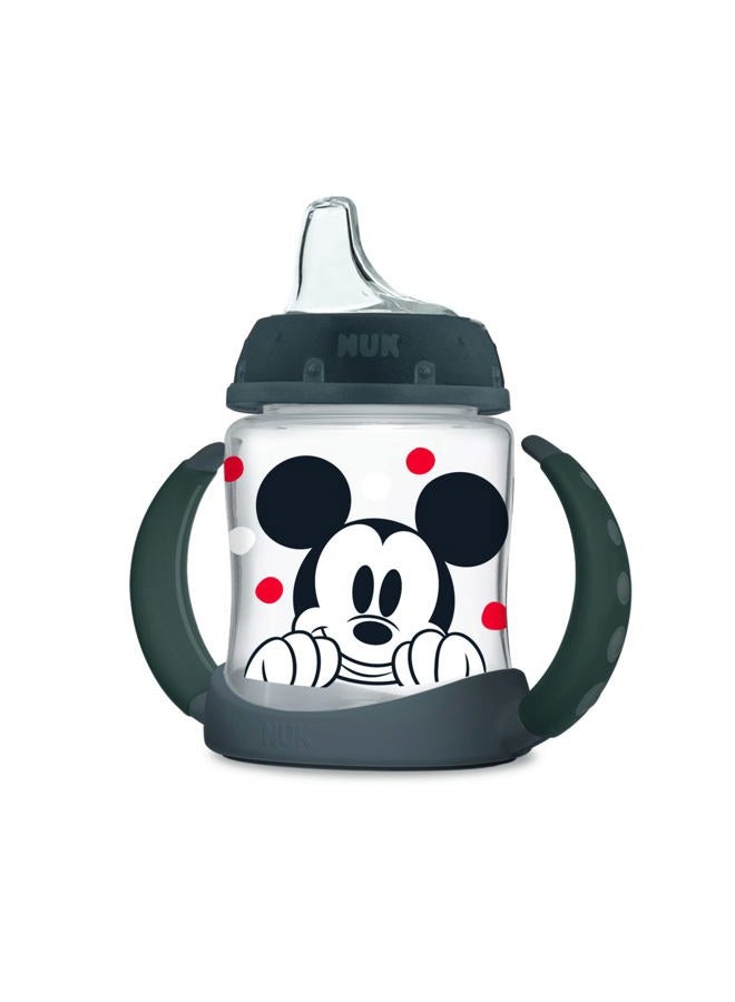NUK Disney Learner Spill Proof Sippy Cup, Mickey Mouse, 5 Oz 1Pack – BPA Free, Spill Proof Sippy Cup - Image 1
