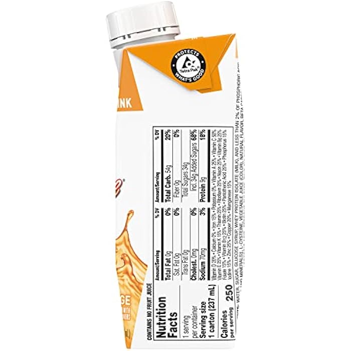 Boost مشروب بوست بريز الغذائي (8 أونصة سائلة (عبوة من 3)، برتقال) - Image 3