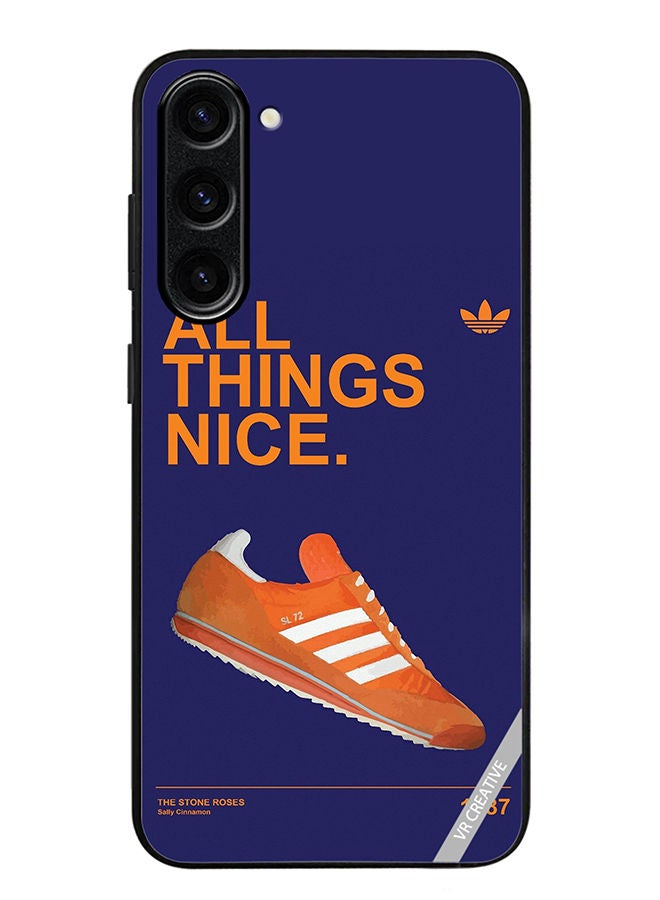 VR CREATIVE Protective Case Cover For Samsung Galaxy S23 Plus All Things Adiddas Design Multicolour - Image 1
