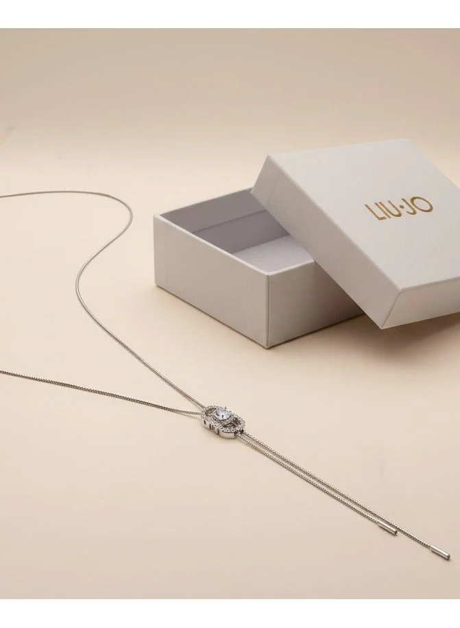 Liu Jo  Liu Jo Mirage Silver Necklace for Women | Best Price UAE