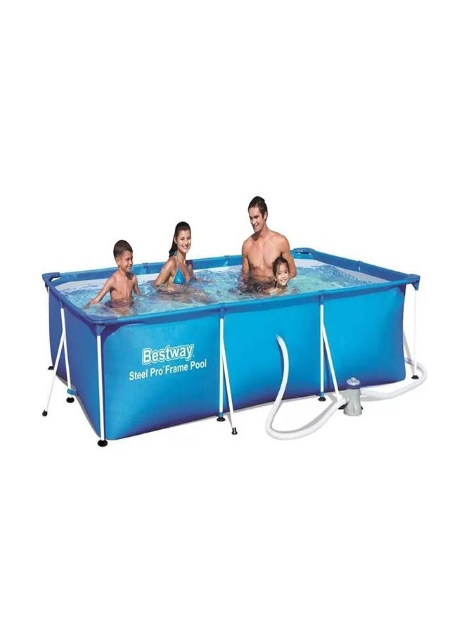 Bestway - Bestway - Steel Pro Rectangular Deluxe Frame Pool 3mx2.01mx66cm - 56411 - Image 1