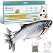 Potaroma Cat Toys Flopping Fish with Catnip Moving Kitten Kicker Floppy Wiggle Carp for Small Dogs Interactive Motion Kitty Exercise 105 Inches - Image 3