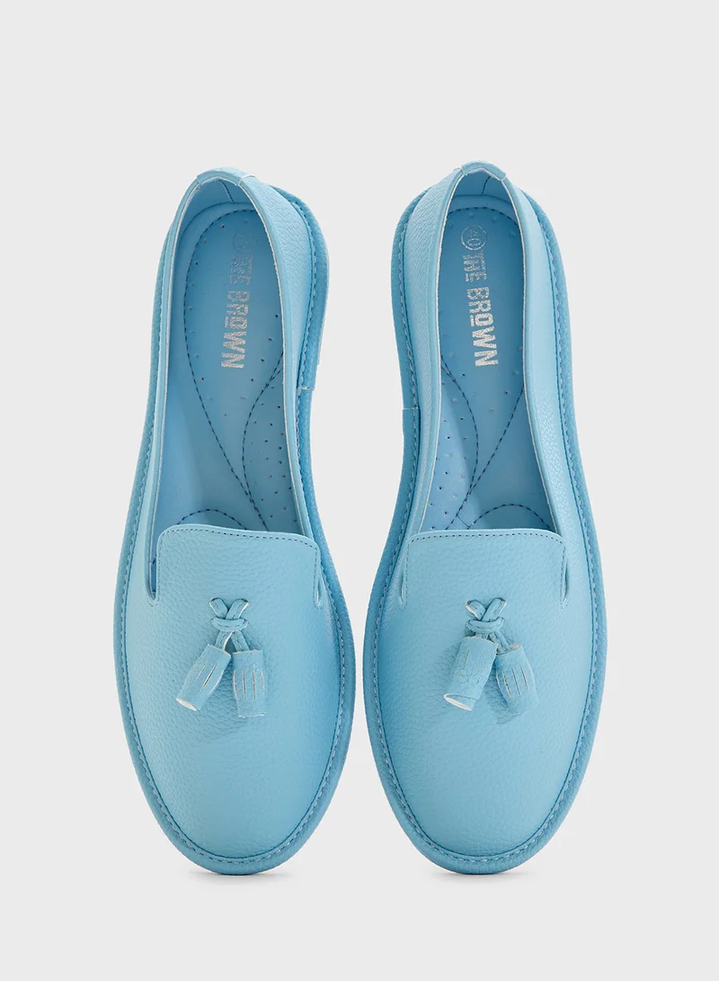 THE BROWN Casual Loafer With Tassel