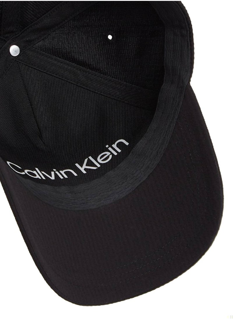 CALVIN KLEIN Men's Baseball Cap - Polyester, Black  - Image 3