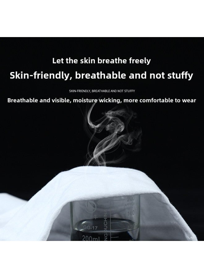 10 Disposable Underwear Sterile Shorts Head Men's And Women's Travel Supplies Sauna Foot Massage Disposable Breathable Underwear-Color:10 White Strips-Size:One Size Fits All Individually Packaged 50-90kg  - Image 4