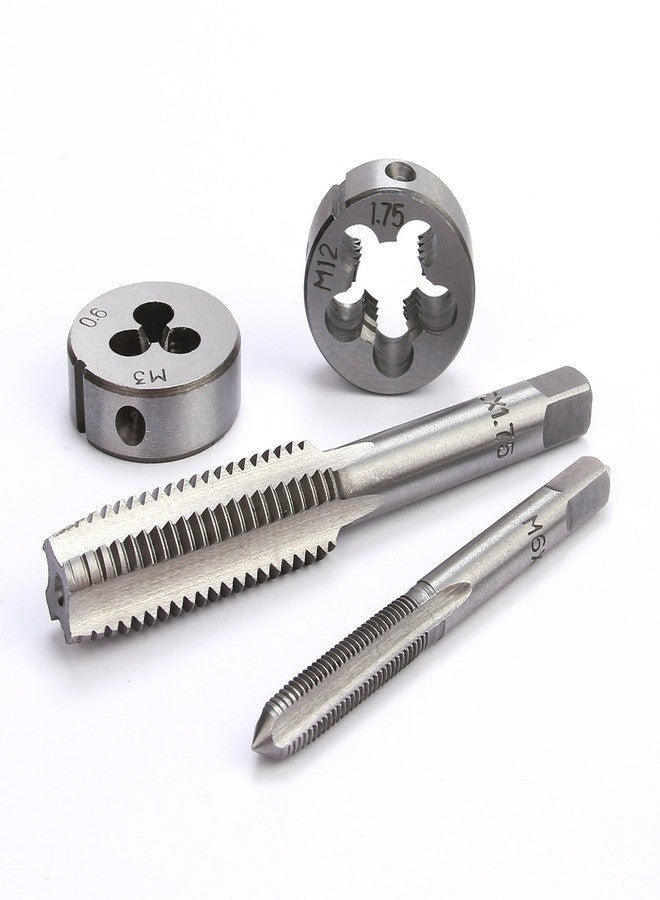 EFFICERE 40-Piece Premium Tap and Die Set, Metric Screw Threads M3, M4, M5, M6, M7, M8, M10, M12, Both Coarse and Fine Types | Essential Threading Tool Kit with Complete Handles, Accessories and Case - Image 5