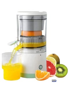 Portable Blender & Electric Citrus Juicer - Rechargeable Hands-Free Masticating Orange & Lemon Squeezer with USB Travel Cup, Compact, Lightweight, Wireless Convenience, Efficient for Citrus Fruits, One-Touch Operation for Home, Office & Travel