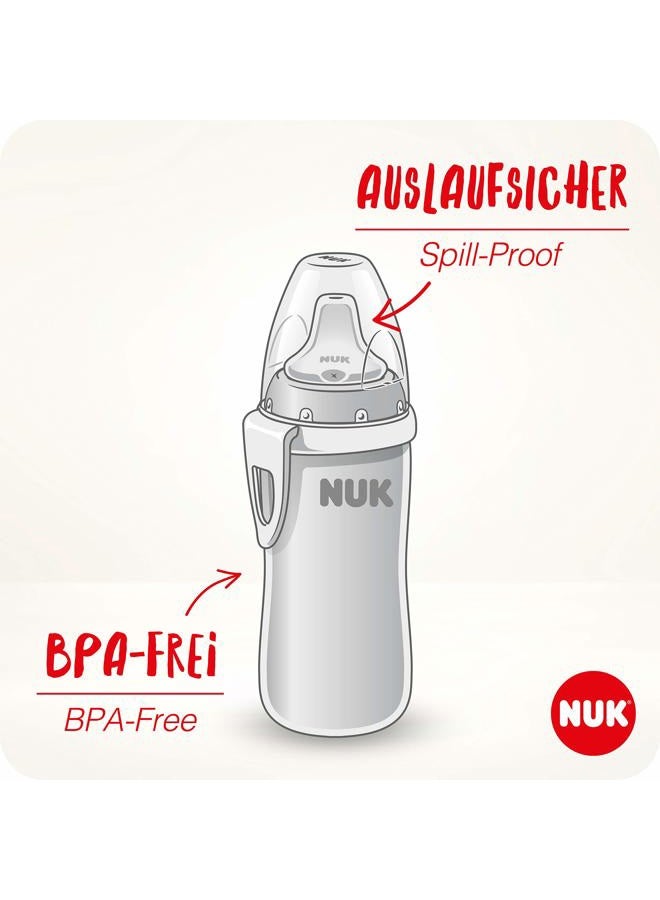 NUK Active Cup Toddler Cup | 12+ Months | Leak-Proof Soft Drinking Spout | Clip & Protective Cap | BPA-Free | 300 ml | Disney Winnie the Pooh | Beige - Image 4