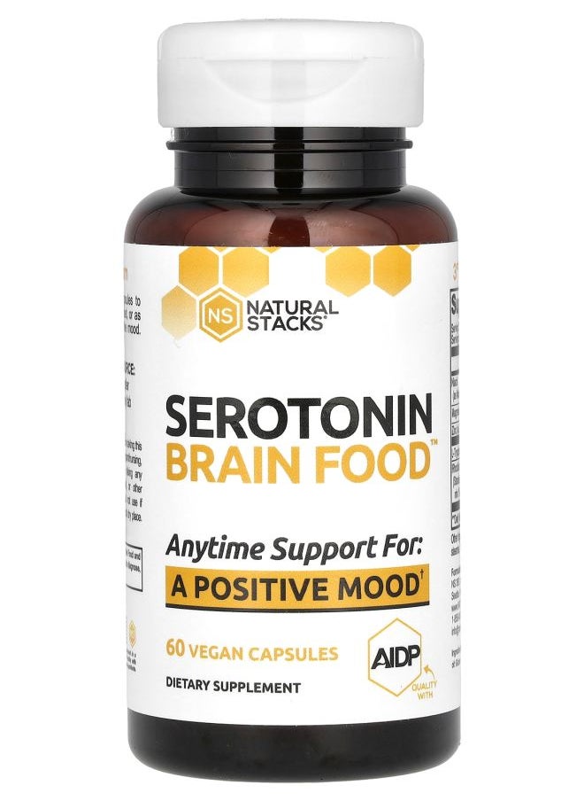 Serotonin Brain Food 60 Vegan Capsules - pzsku/Z324BC580D0446DAD6B41Z/45/_/1728489381/fe8aec72-dd88-488a-95e4-217efb04c46b