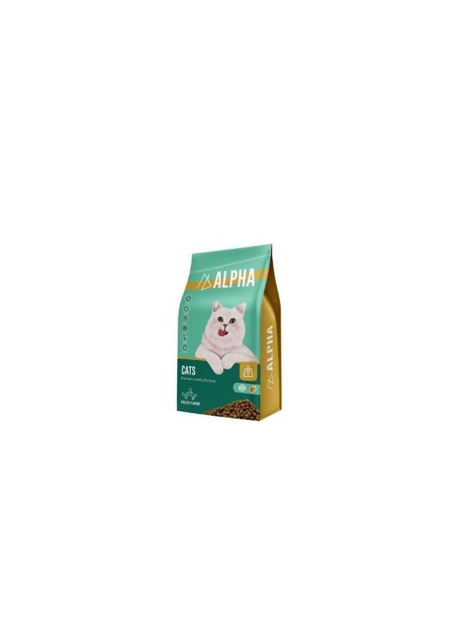 ألفا Dry Cat Food Poultry Flavor 20 kg 