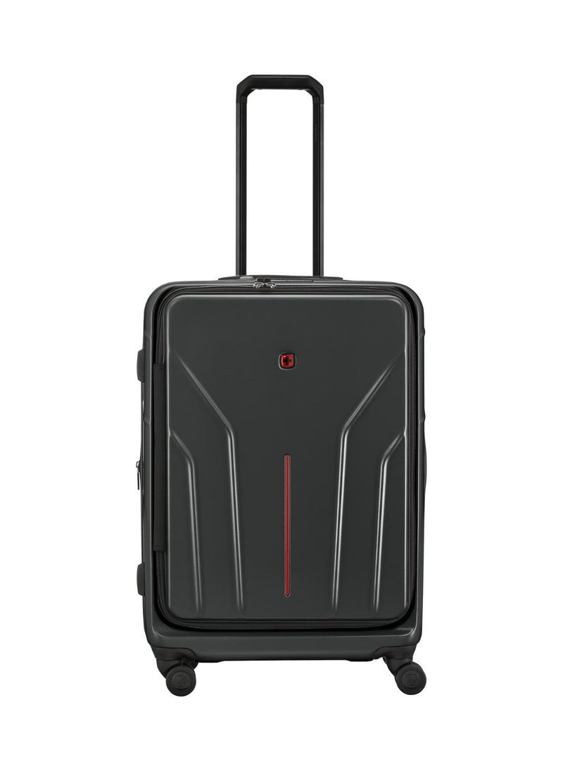 Wenger Amplix Hardside Expandable 69cm Check-In Luggage Trolley Deep Lake- 653326  - Image 2